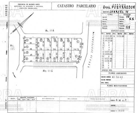 TERRENO EN VENTA - 827 vis