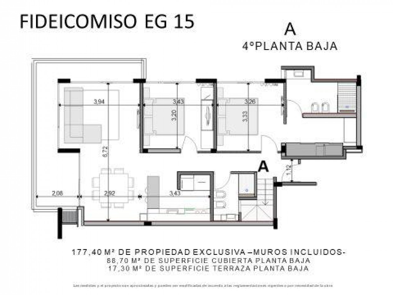 Formosa al 200 - PENTHOUSE 4 AMBIENTES