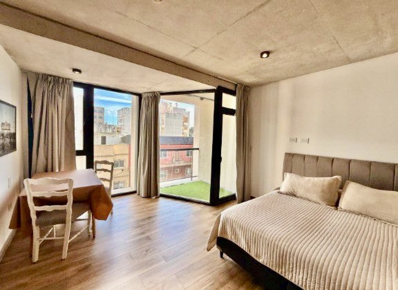 Monoambiente a estrenar. Zona Aldrey. 