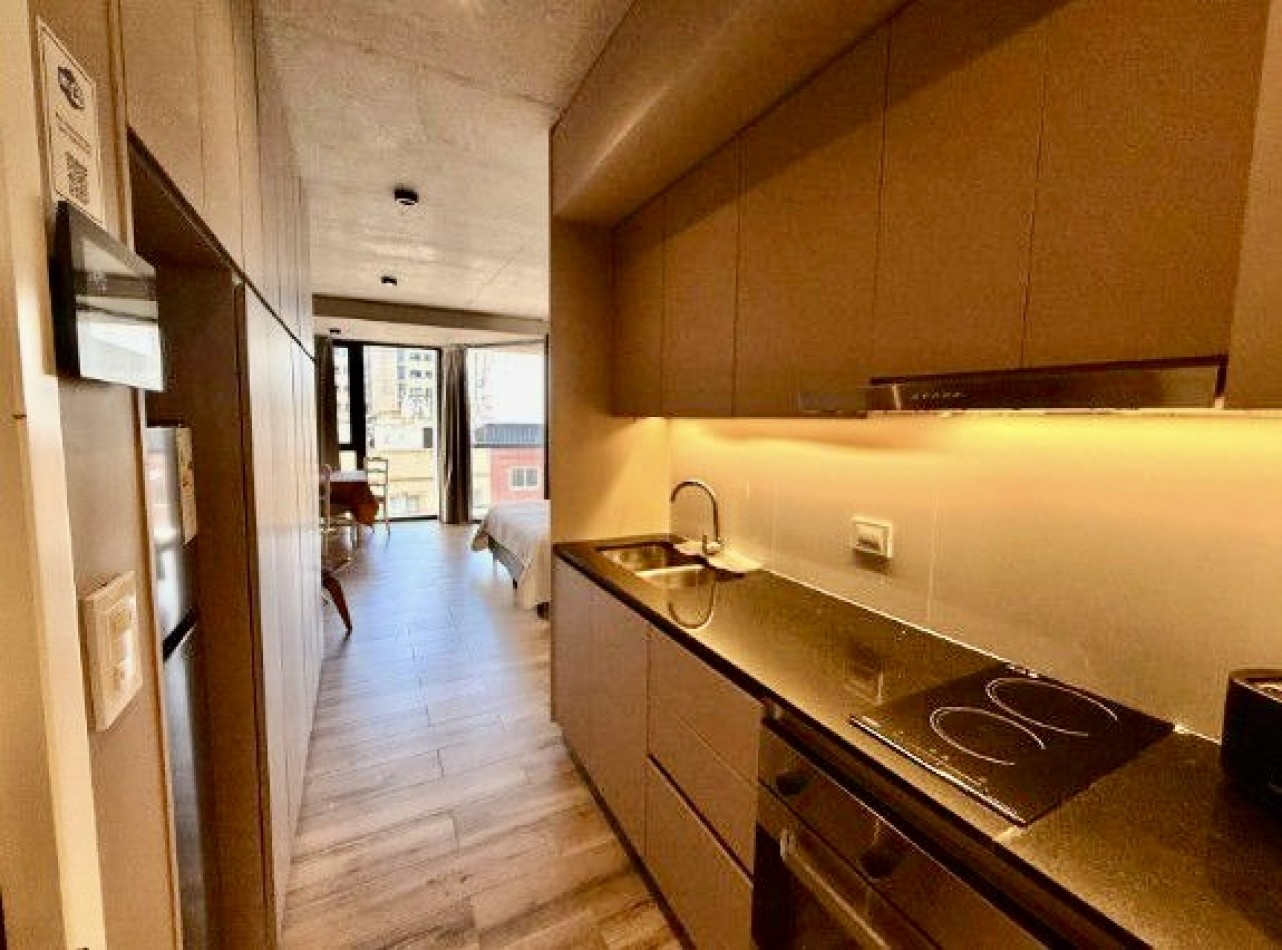 Monoambiente a estrenar. Zona Aldrey. 