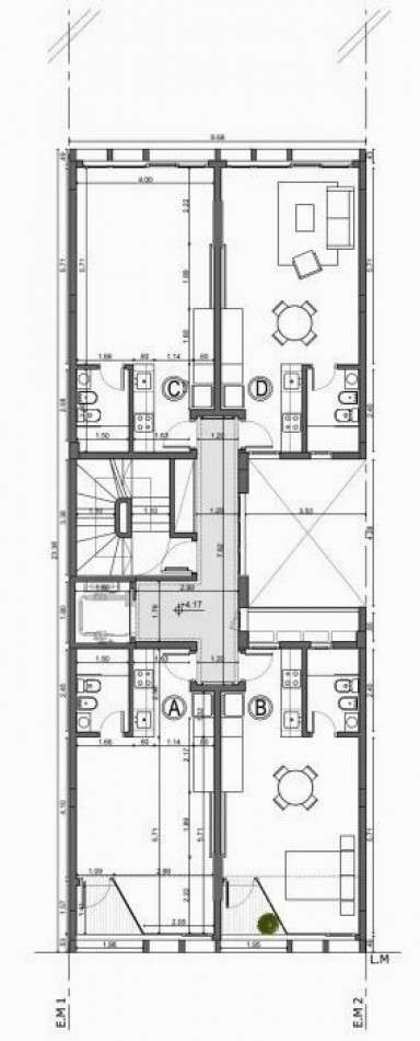 Monoambiente a estrenar. Zona Aldrey. 