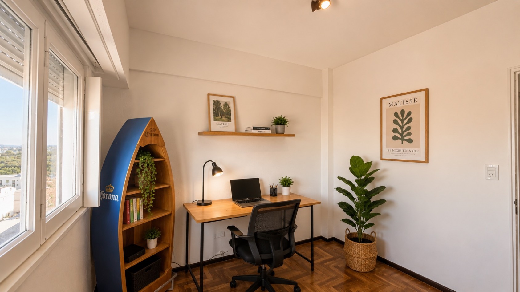 Departamento 4 ambientes en pleno centro - Piso alto con vista abierta