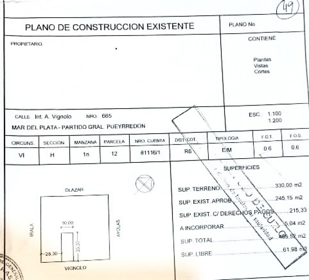 GALPON EN VENTA o ALQUILER 300 MTR2