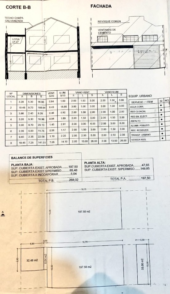 GALPON EN VENTA o ALQUILER 300 MTR2