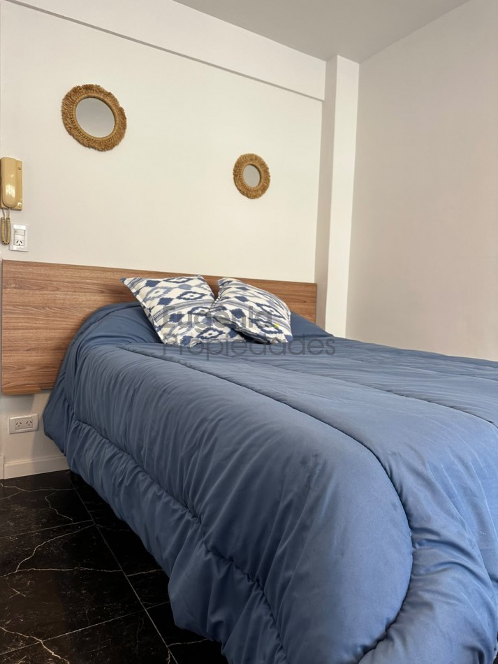 Departamento 1 ambiente externo con ventanal | Zona Shopping Aldrey