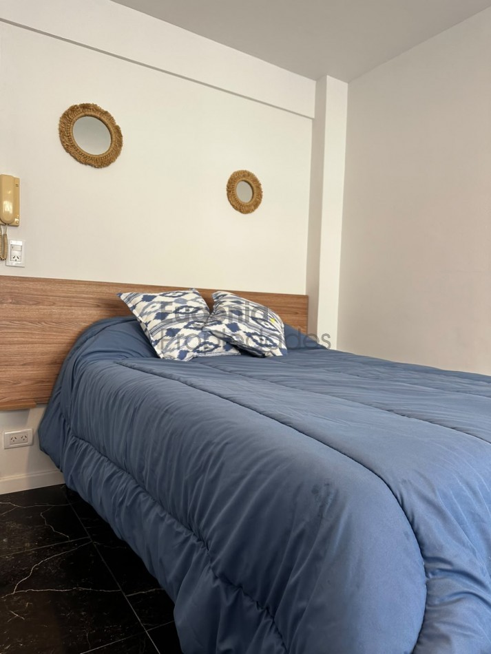 Departamento 1 ambiente externo con ventanal | Zona Shopping Aldrey