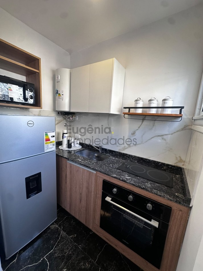 Departamento 1 ambiente externo con ventanal | Zona Shopping Aldrey
