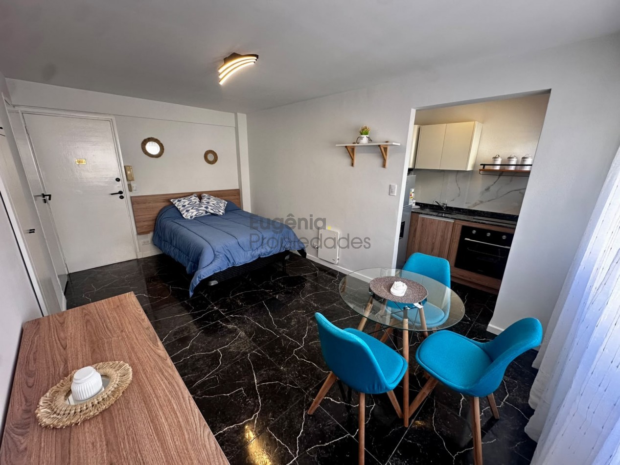 Departamento 1 ambiente externo con ventanal | Zona Shopping Aldrey