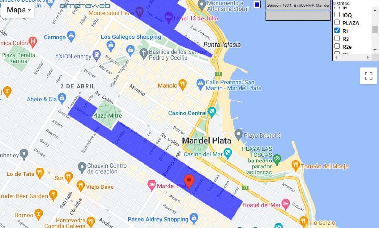 VENTA 2 LOTES UNIFICADOS - GASCON 1800