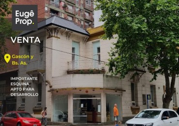 ESQUINA EN VENTA - Gascon 2099