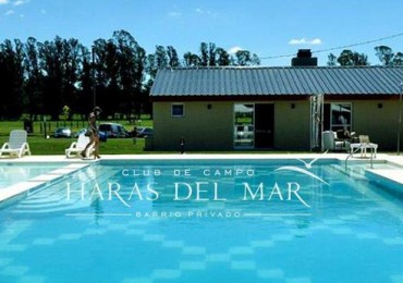 LOTE EN VENTA - Haras del Mar Club de Campo. Av. Atlantida s/n