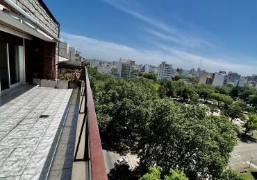 Increible Piso con Terraza Privada y Vista a Plaza Mitre